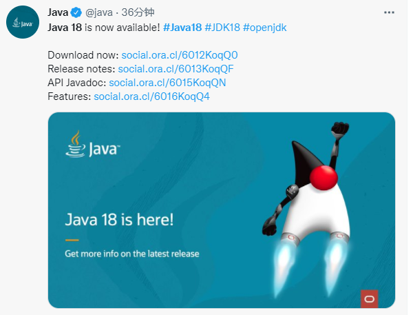 Java 18 正式发布